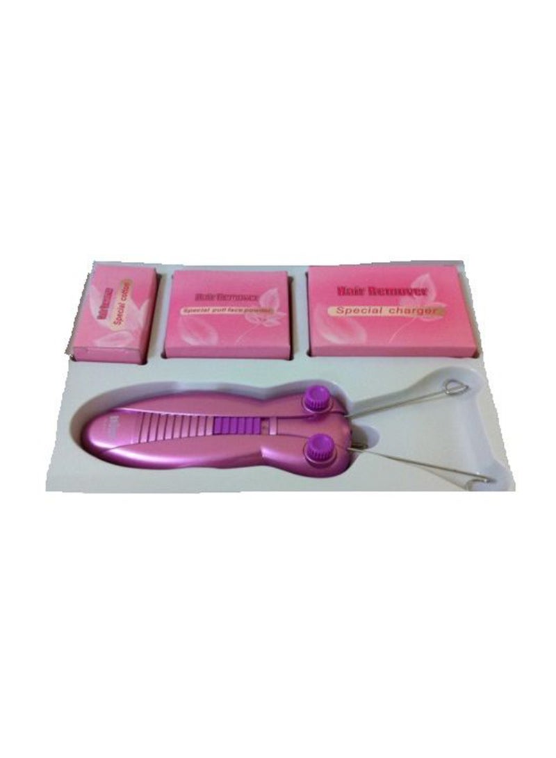 Electric Thread Hair Remover Pink - Image 2