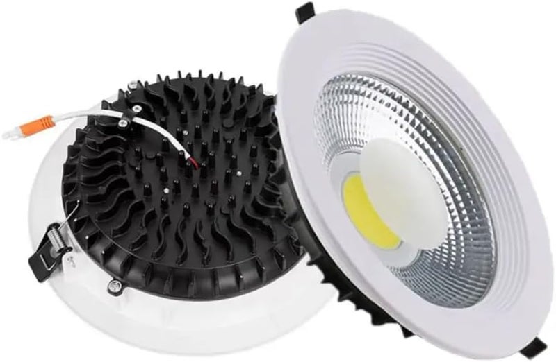 30W LED COB Downlight - تركيبة إضاءة سقف مدمجة موفرة للطاقة (6500K) - Image 2