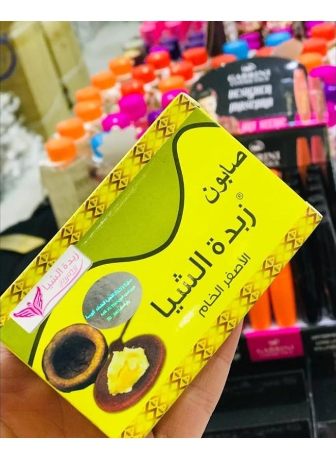 بياري صابون زبدة الشيا الخام - للعناية الطبيعية بالوجه والجسم - 100 غرام - Image 2