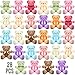 Jerify 28 Pieces Easter Bears Stuffed Animals Plush Gift for Women 12 Inch Plush Cute Soft Bears with Ribbon Bow in 10 Colors Wedding School Exchange Gift Baby Shower - Image 2