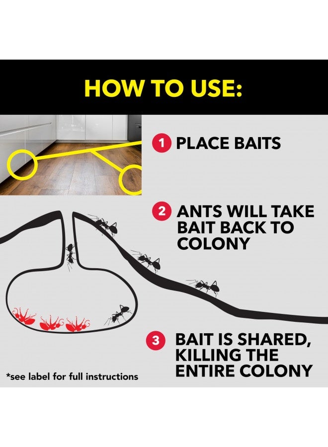 Raid Ant Killer Baits, Child Resistant Bug Killer For Indoor Home Use, 0.24 Oz, 8 Count - Image 3