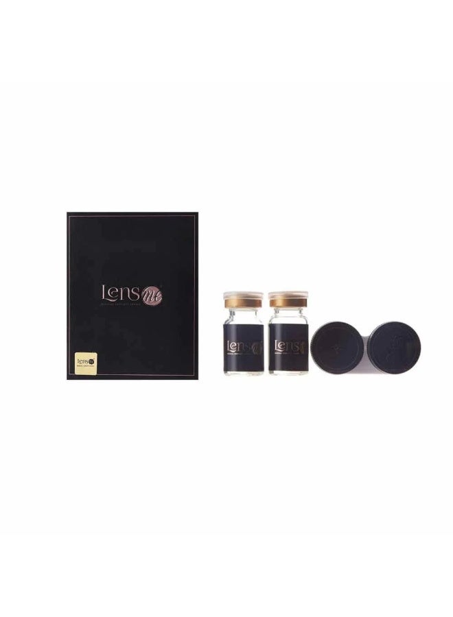 لينس مي لنس مي (لايم) عبوة من عدستين (8.00-)، عدسات لاصقة للاستخدام لمدة 6 اشهر، عدسات لاصقة ملونة، عدسات لاصقة تجميلية. - Image 3
