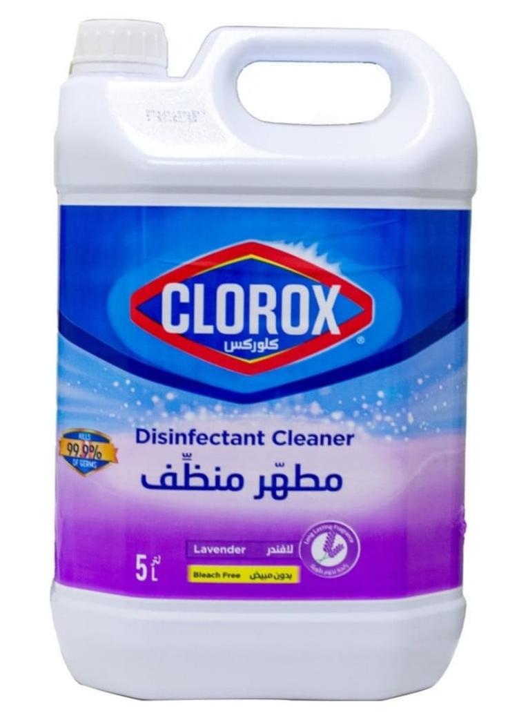 Clorox Multi-purpose cleaner and disinfectant with lavender scent ,bleach free, 5 liters