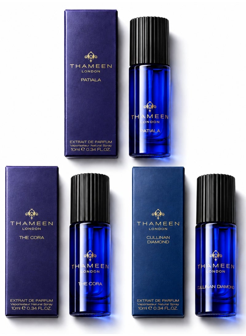 ثمين مجموعة عطور ثمين 3 قطع * 10 مل - Image 1