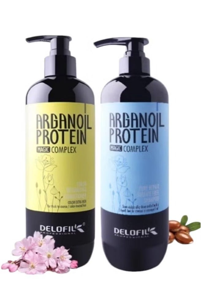 DELOFIL 2-Piece Arganoil Protein Magic Complex Delofil 500ml - Image 1