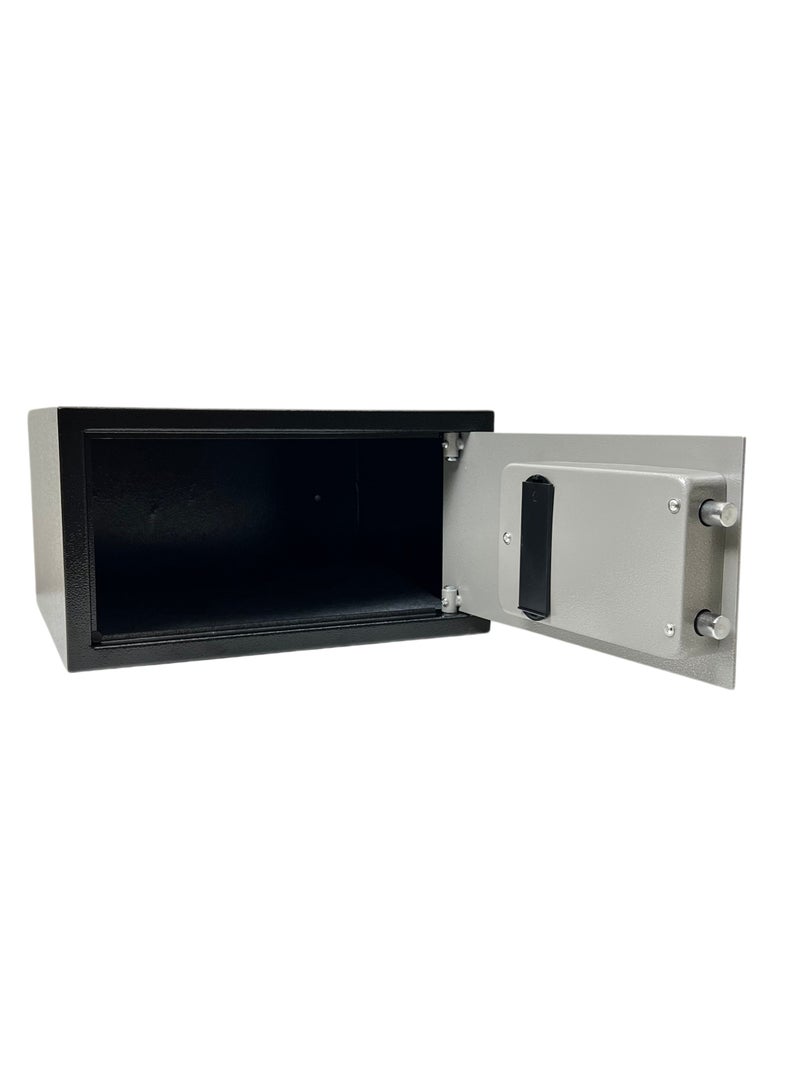 LOTFY GROUP LG Safebox Code- 23NEK- 23*42*37CM- Gray Colour- Home Office Safe Box- Electronic Lock- Key Lock - Image 3