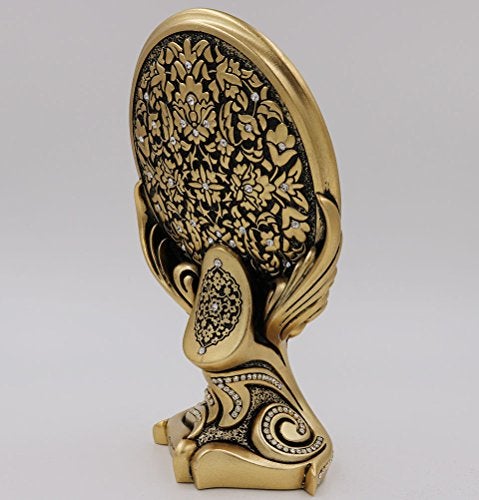 Gunes Islamic Home Table Decor Showpiece Bookend Oval Allah Muhammad Ayatul Kursi Showpiece Eid Ramadan Gift (Ayatul Kursi) - Image 4