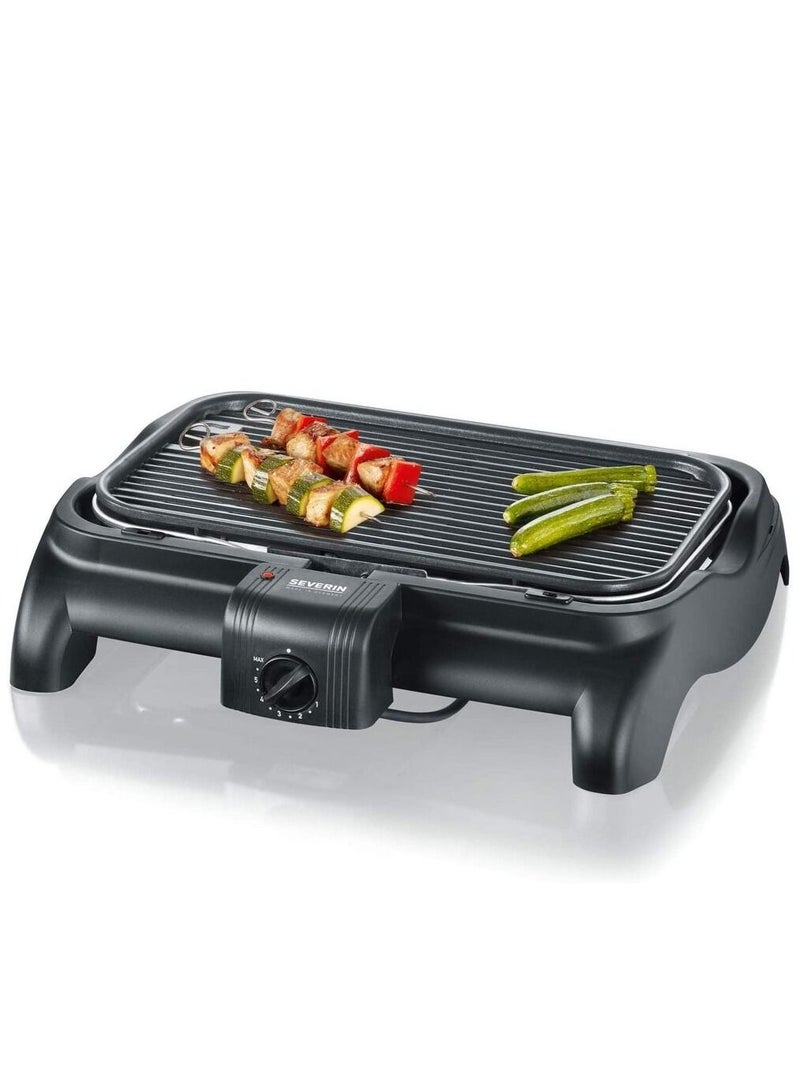 Severin Electric grill 1600w pg 1525 black - Image 1
