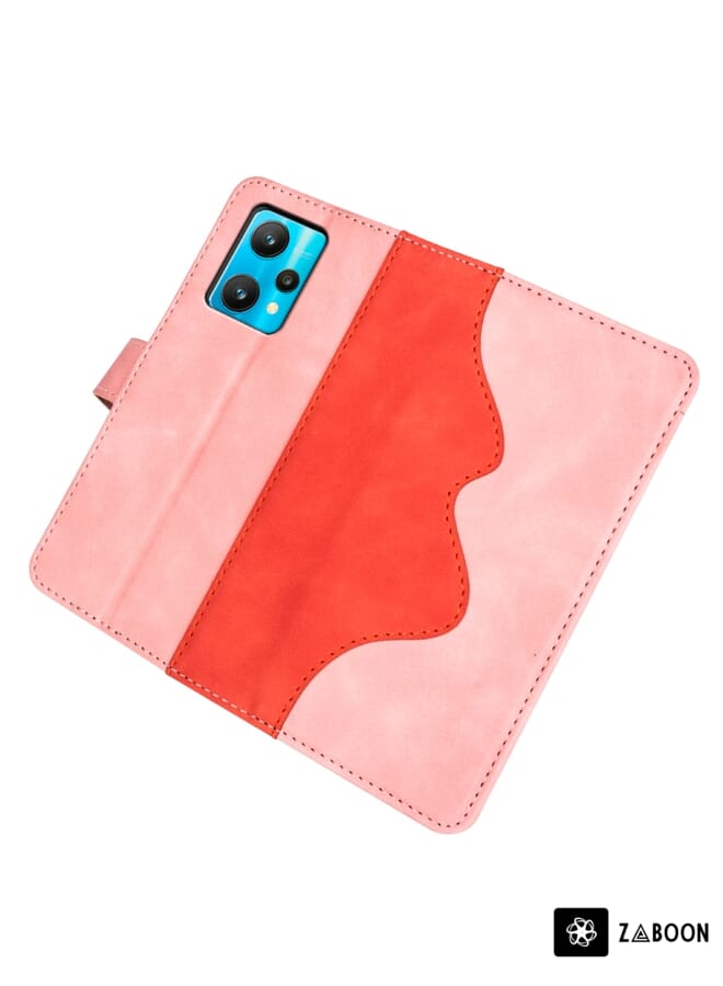 Zaboon Protective Case For OPPO Realme 9 Pro+ Stitching Horizontal Flip Leather - Image 4