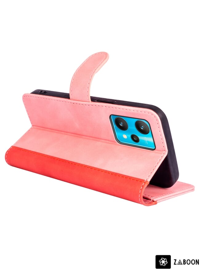 Zaboon Protective Case For OPPO Realme 9 Pro+ Stitching Horizontal Flip Leather - Image 5