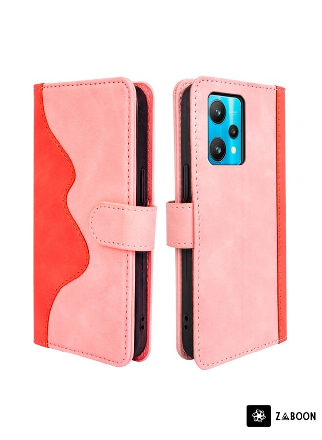 Zaboon Protective Case For OPPO Realme 9 Pro+ Stitching Horizontal Flip Leather - Image 2