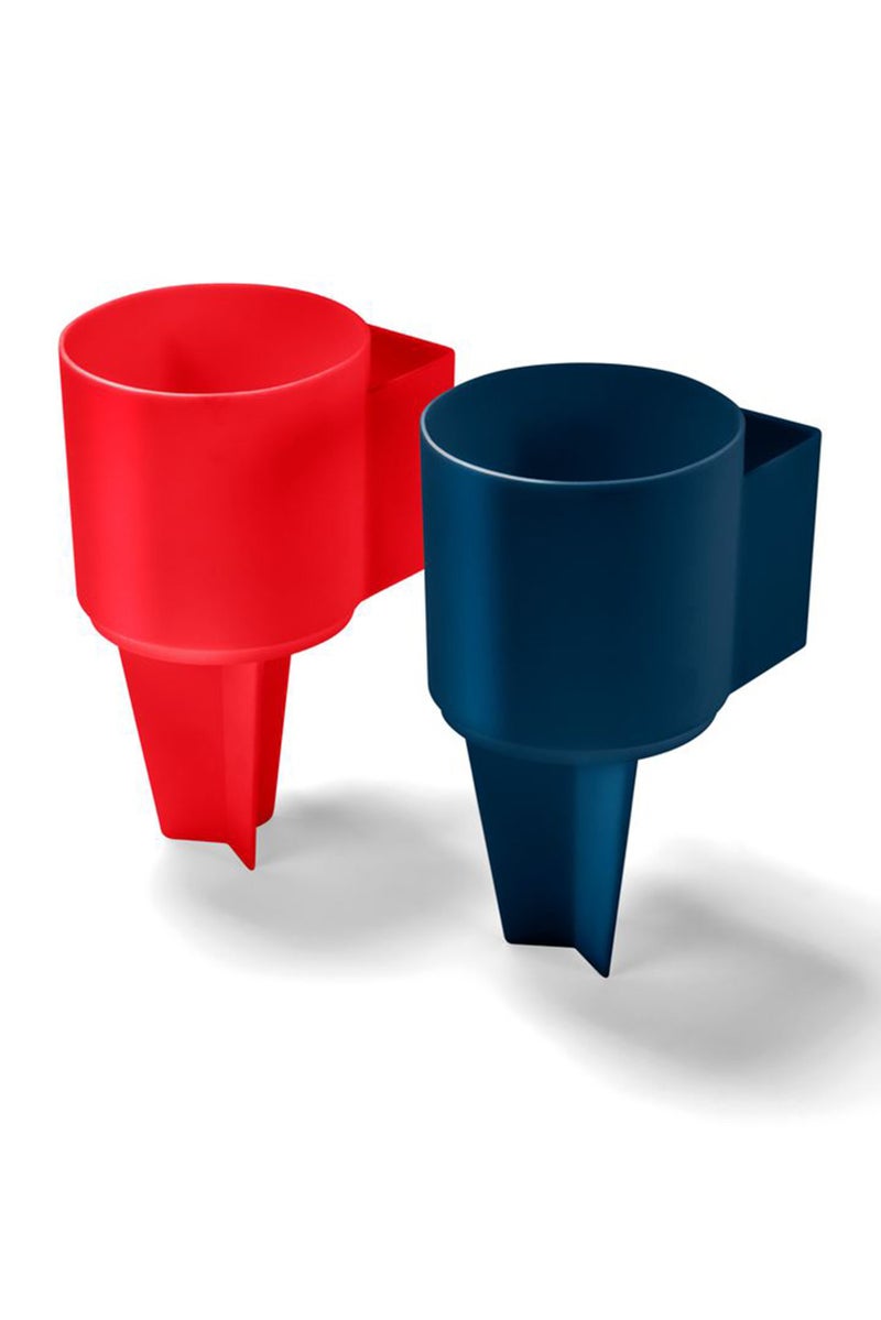 Tchibo 2 Pack Beach Mug Holders, Navy - Image 2