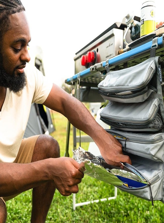 CORE Hanging Organizer | Fits The 4 Foot Outdoor FlexRail Camp & Cook Table | Portable for Beach, Picnic, Backyards, BBQ, Tailgate, Patio, and Party - Image 2