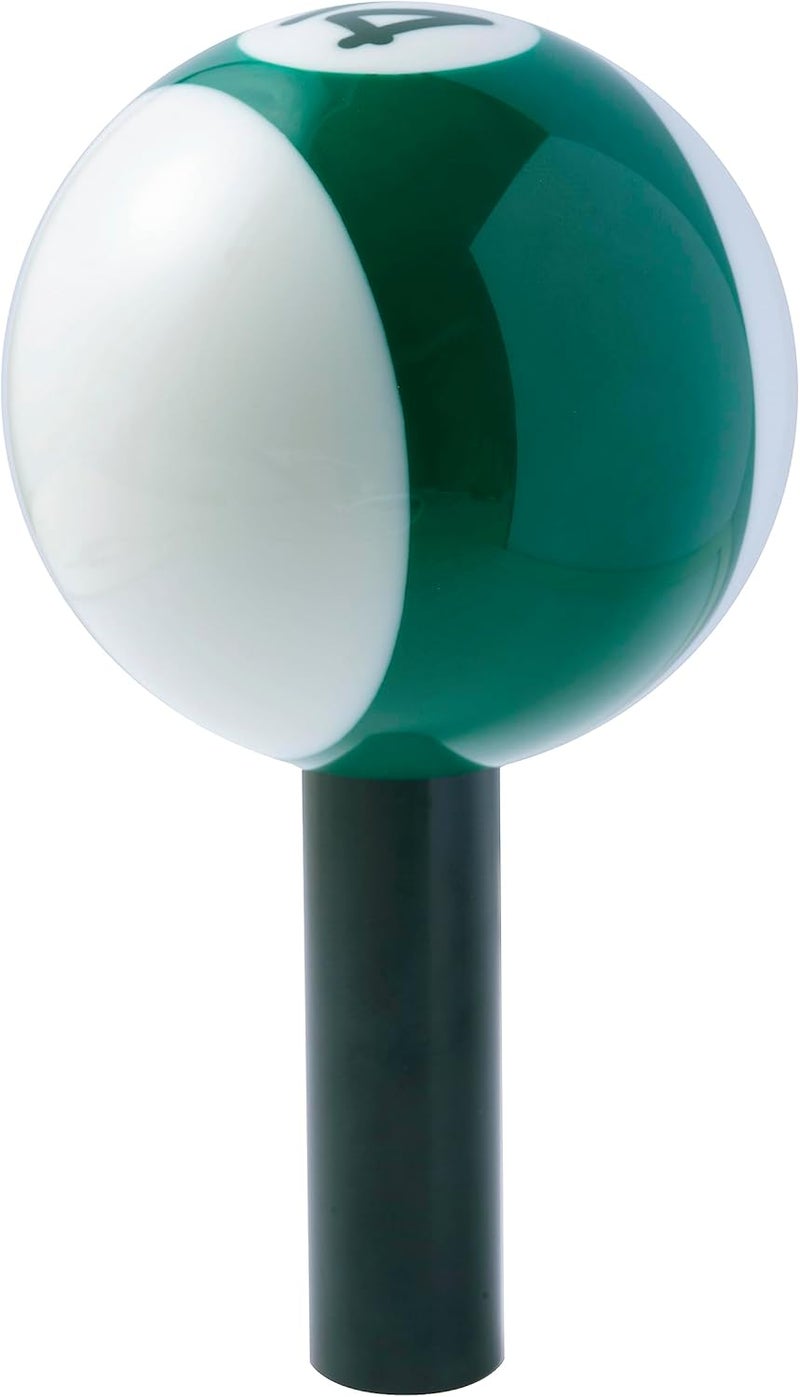 Mavota Pool Ball Billiard Stick Shift Knob Universal Gear Shifter Knobs for Car SUV Bus Truck (Green 14X) - Image 2