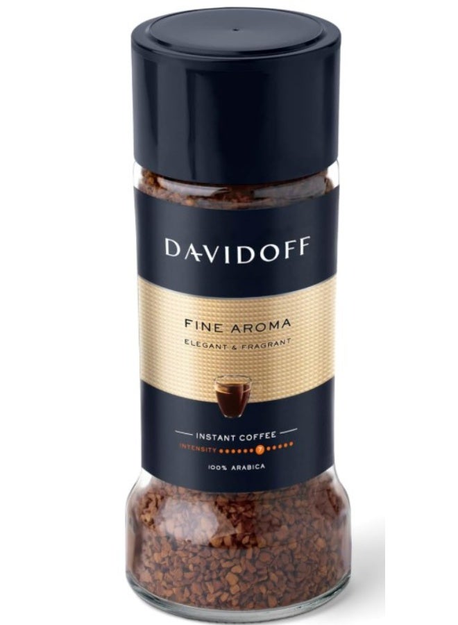 دافيدوف قهوة دافيدوف سريعة التحضير بنكهة فاين أروما - درجة حرارة 7/12 - 90 غرام - Image 2