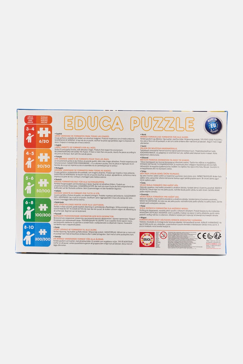 EDUCA 2 x 48 Piece Airport and Train Puzzle - Image 5