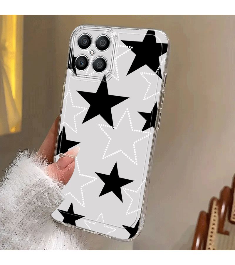 Army Green Mixed Color 1 Transparent TPU Anti Drop Full Cover Phone Case For Honor X5B X6 X6B X7 X7A X7B X7C X8 X8A X8B X8C X9 X9A X9B X9C - Image 3
