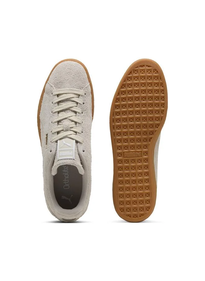 Puma Silver Fog-Gum Suede Forever Sneakers Unisex  | Best Price UAE