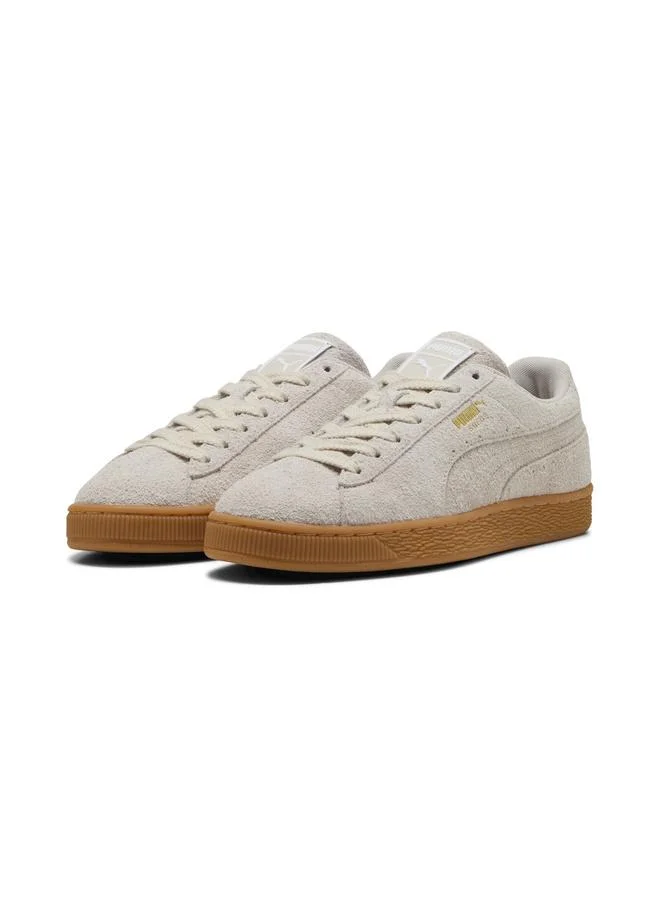 Puma Silver Fog-Gum Suede Forever Sneakers Unisex  | Best Price UAE