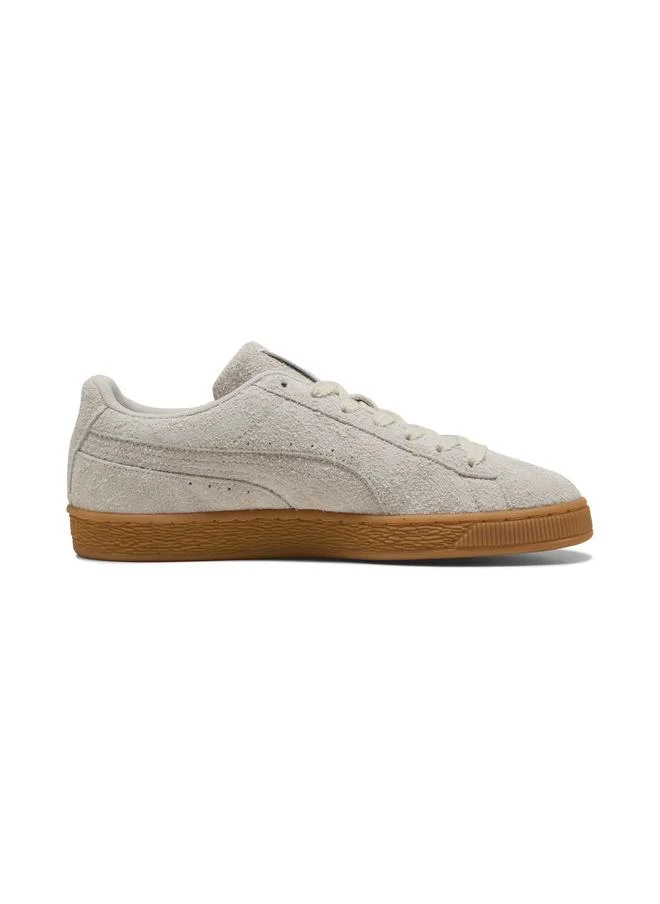 Puma Silver Fog-Gum Suede Forever Sneakers Unisex  | Best Price UAE