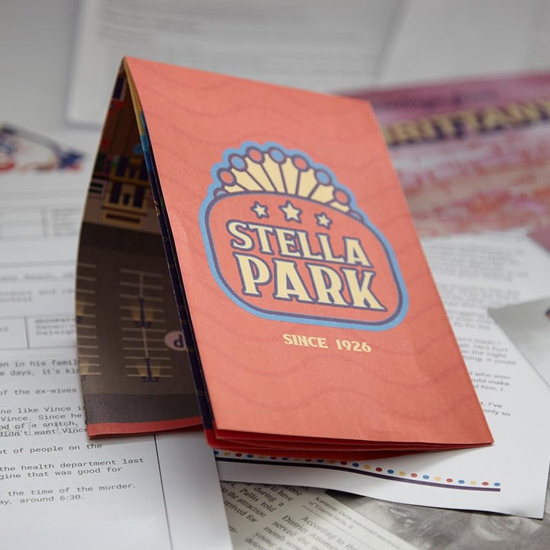 Hunt A Killer: Body On The Boardwalk, Catch the Amusement Park Killer, Interactive Unsolved Mysteries Game, Mystery Box for Game Night, Murder Mysteries Card, Puzzle & Board Games, For Ages 14 and up - Image 4
