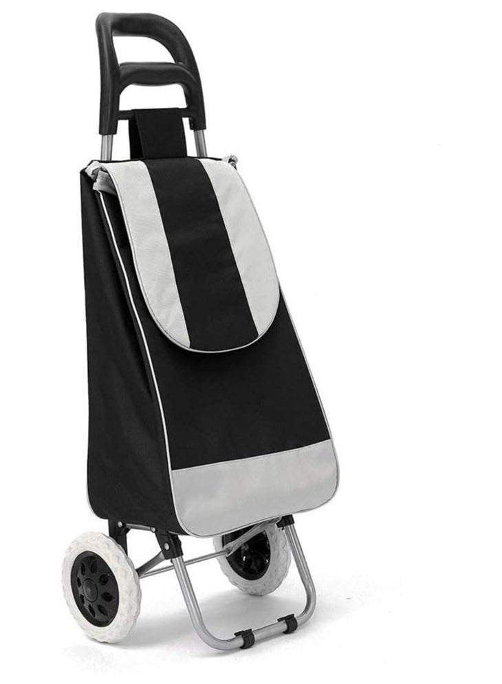DubaiGallery Portable and Foldable Shopping Trolley Bag  - Image 2