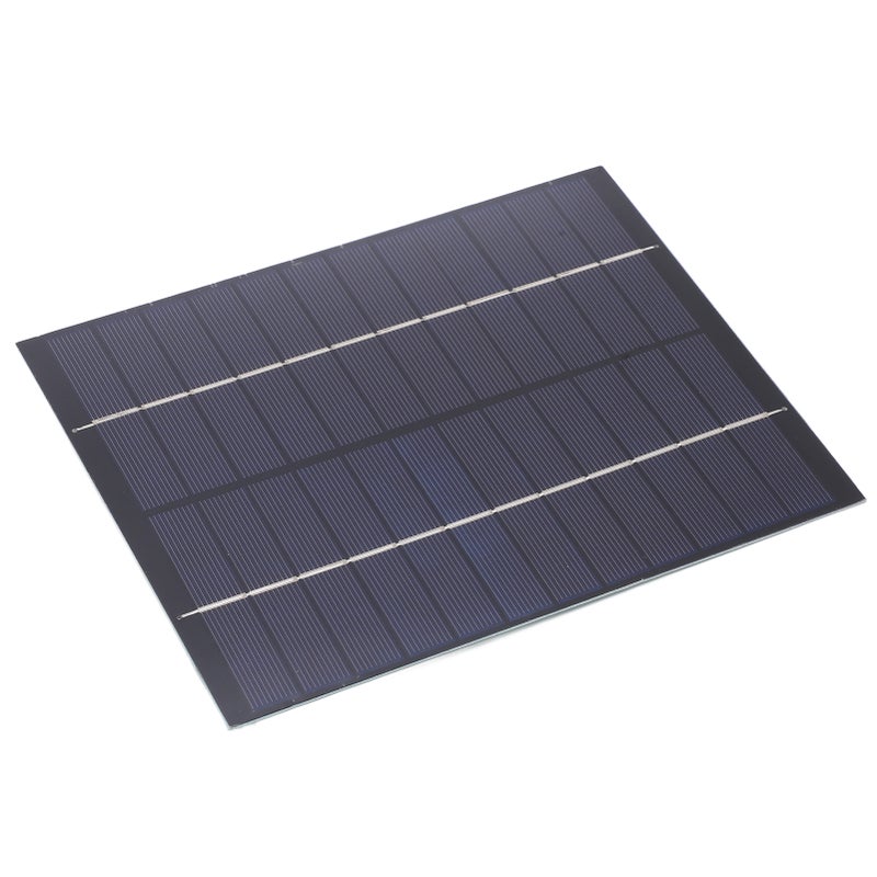 5.2W 12V Mini Solar Panel Polycrystalline Silicon Solar DIY Module System 5521DC Output - Image 2