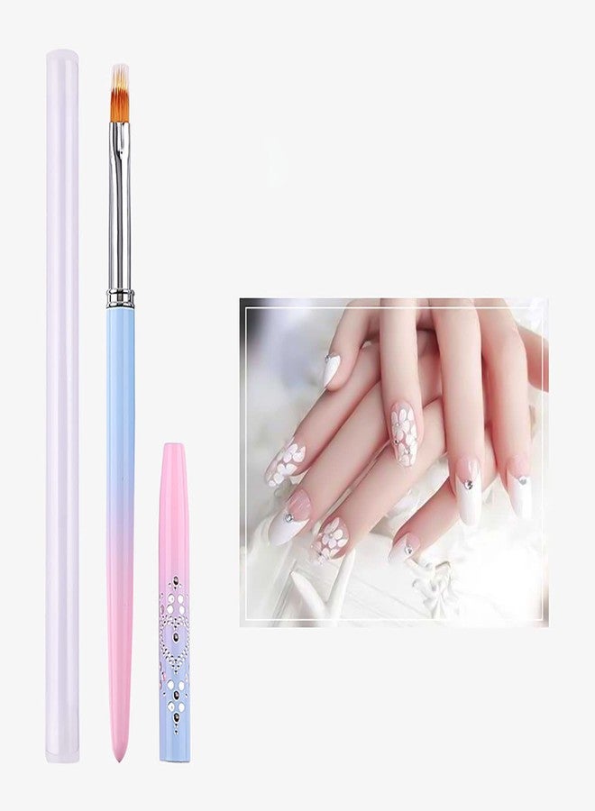 SILPECWEE فرشاة أظافر أومبري من SILPECWEE 3 قطع فرش أكريليك لفن الأظافر فرش تدرج الألوان قلم طلاء الأظافر فرشاة أومبري لأظافر الجل فرشاة تصميم المانيكير أدوات فن الأظافر - Image 5