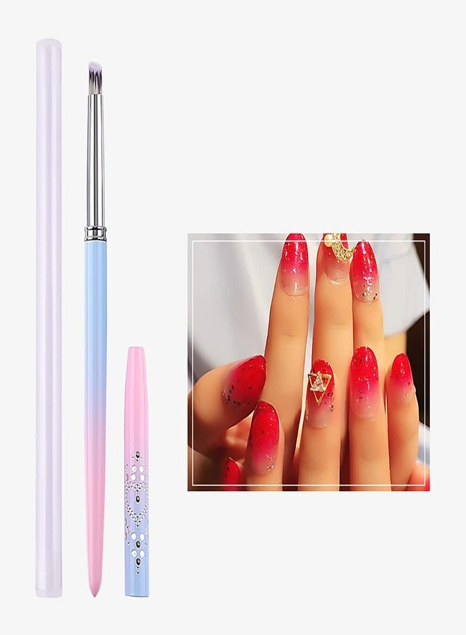 SILPECWEE فرشاة أظافر أومبري من SILPECWEE 3 قطع فرش أكريليك لفن الأظافر فرش تدرج الألوان قلم طلاء الأظافر فرشاة أومبري لأظافر الجل فرشاة تصميم المانيكير أدوات فن الأظافر - Image 4