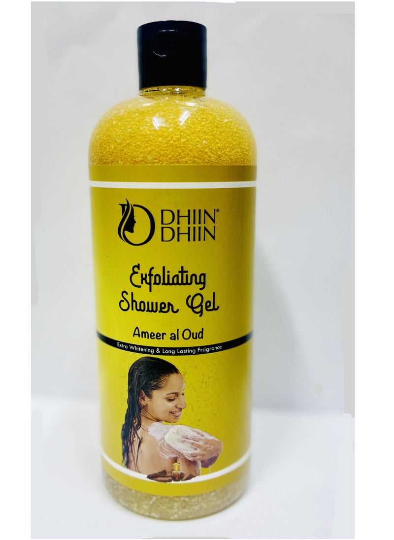 DHIIN DHIIN - Ameer Al Oud Exfoliating Shower Gel 750ml - Image 1