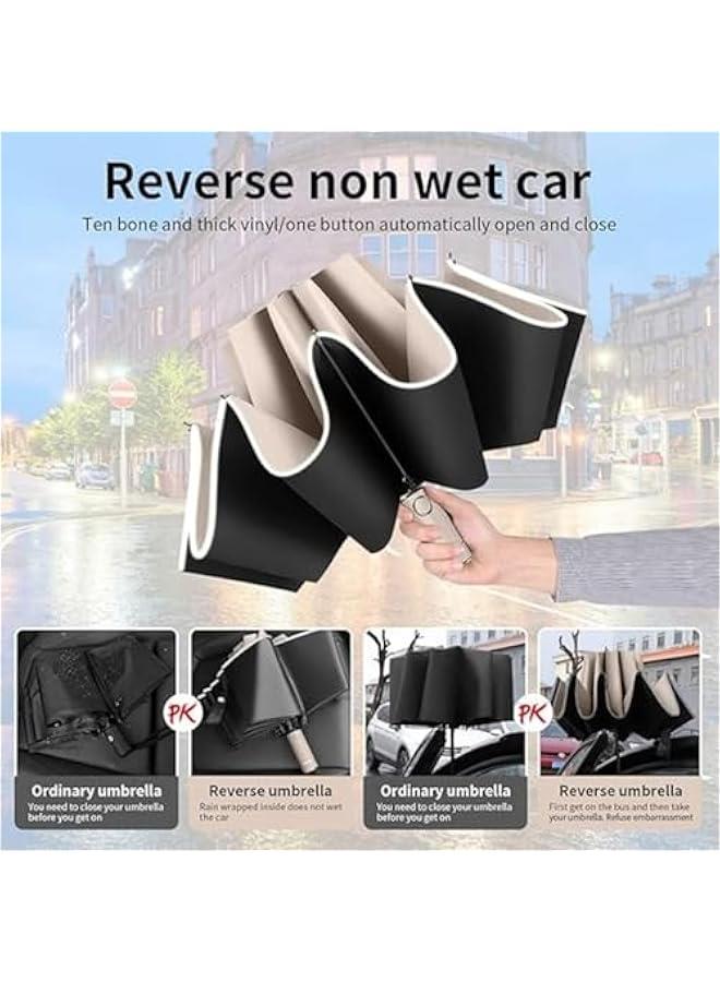 HOOKOR Sun Protection Umbrella,UPF 50+,Travel Umbrella UV Protection Sun 99%,Sunscreen Sun Umbrella Women's Sun and Rain Dual-Use Folding Umbrella - Image 3