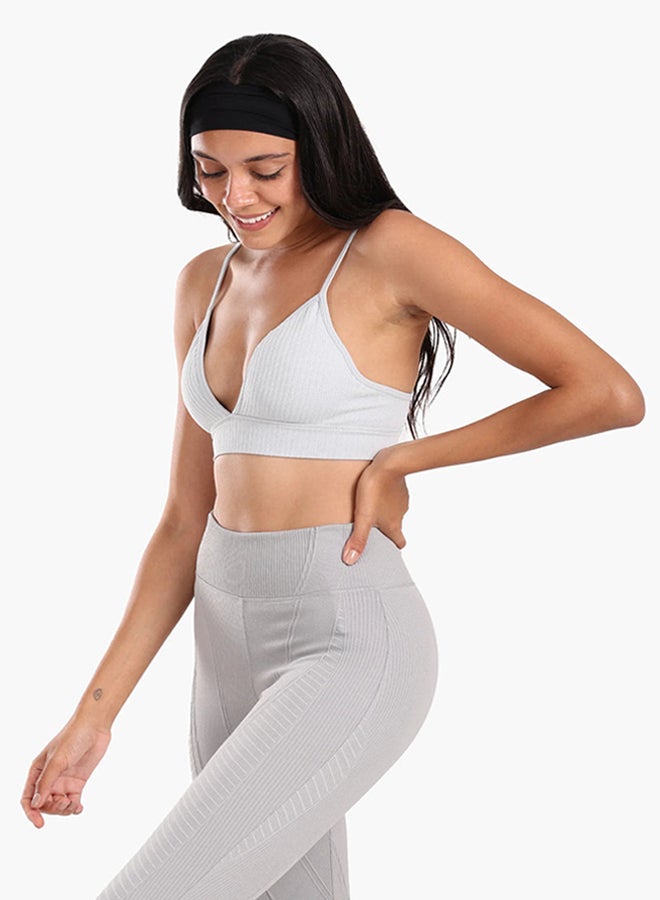 Carina Plunge V-Neck Sports Bra - Image 3