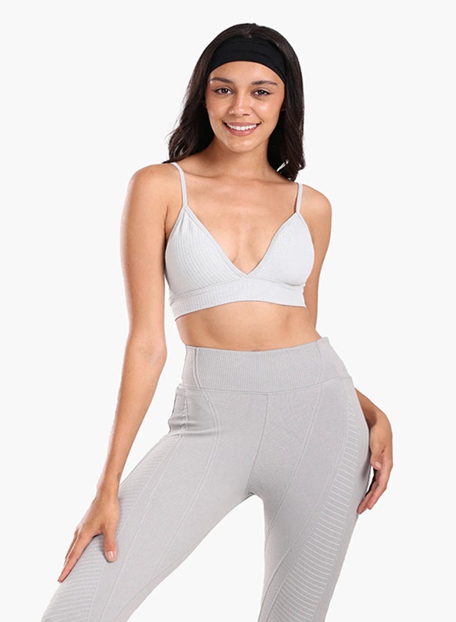 Carina Plunge V-Neck Sports Bra - Image 1