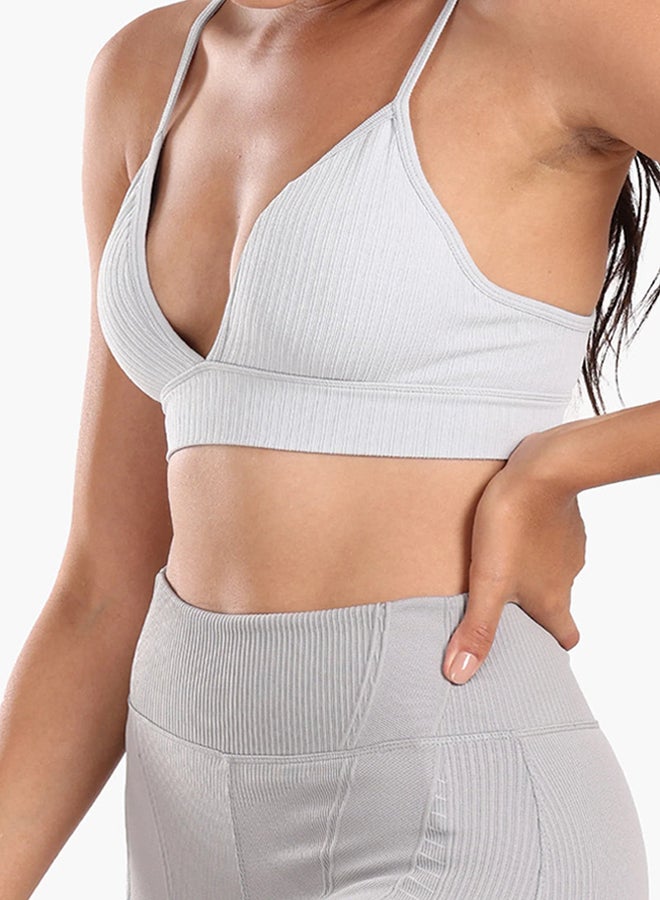 Carina Plunge V-Neck Sports Bra - Image 5
