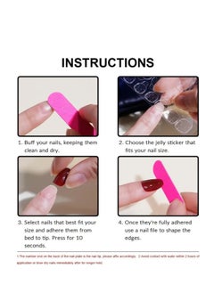 SYNSYB French Tip Press On Nails - Package Soft Gel French Fake Nails Short, Salon-quality Press On Nails, Seamless Glue-on Nails for Woman Nail Art Manicure  - Image 4