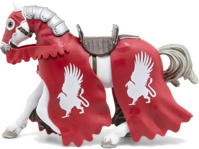 FIGURINE 39955GRIFFIN KNIGHTS HORSE