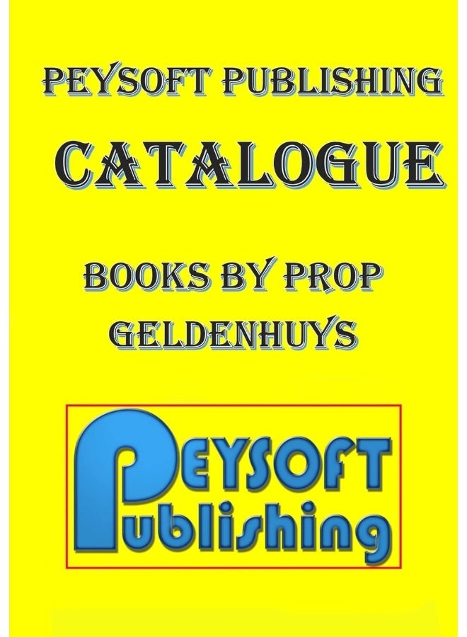 Peysoft Publishing Catalogue  - Image 1