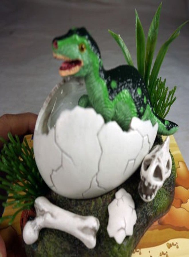 SVI VasuWorld Coral Plastic Aquarium Decoration Air Bubble Dinosaur Toy (Multicolour, Standard Size) - Image 3