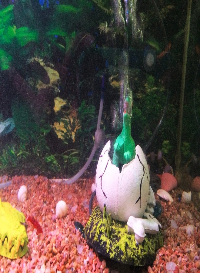 SVI VasuWorld Coral Plastic Aquarium Decoration Air Bubble Dinosaur Toy (Multicolour, Standard Size) - Image 2