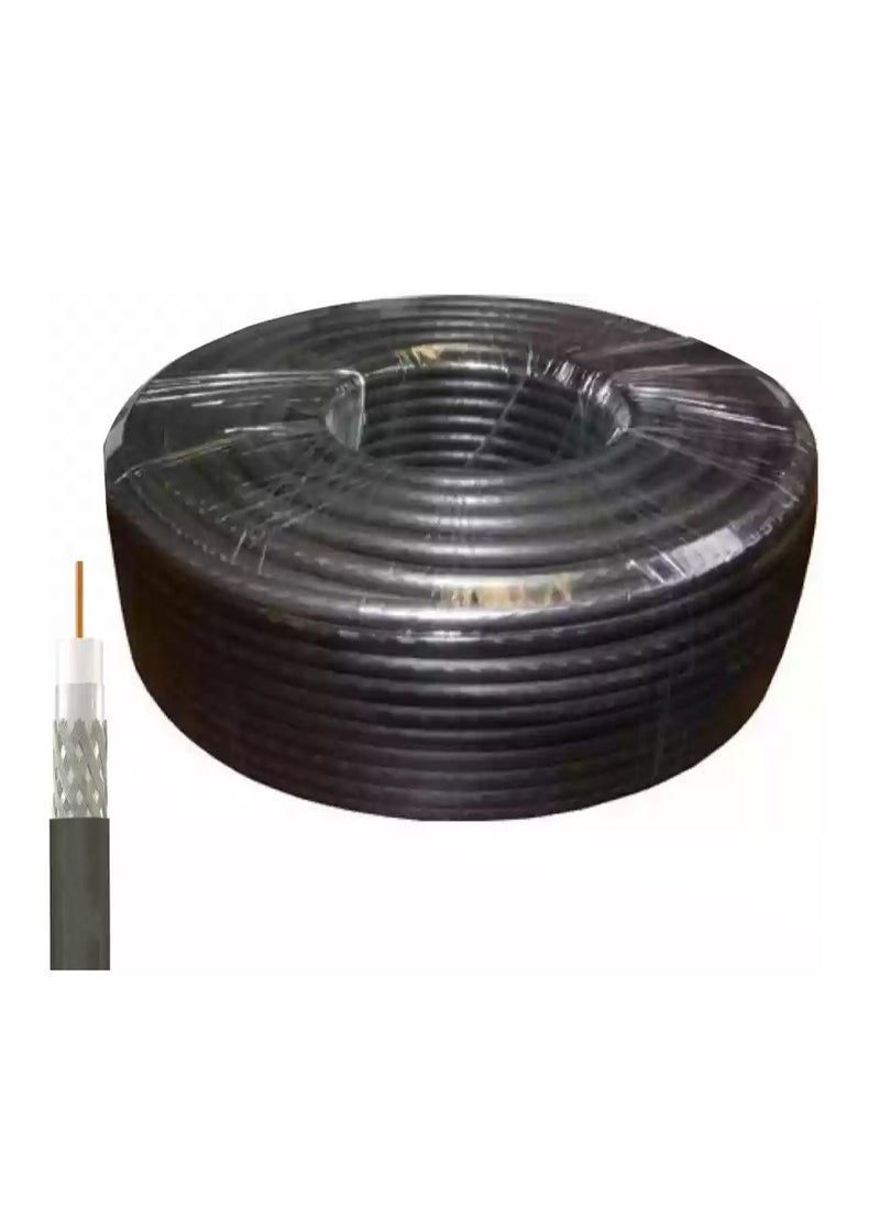Generic - All in One For Satellite 60CM Satellite Dish Antenna, Satellite Finder, Universal Single KU LNB, Solid Copper Coaxial Cable 50m, 4 Pieces Cable Connector, Satellite Receiver 4K Full HD. - Image 1