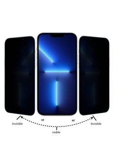 Houmt iPhone 14 Plus and 13 Pro Max Privacy Protector 9H Hardness Anti-Scratch Bubble Free Resistant Tempered Glass Anti-Spy Protector  - Image 5
