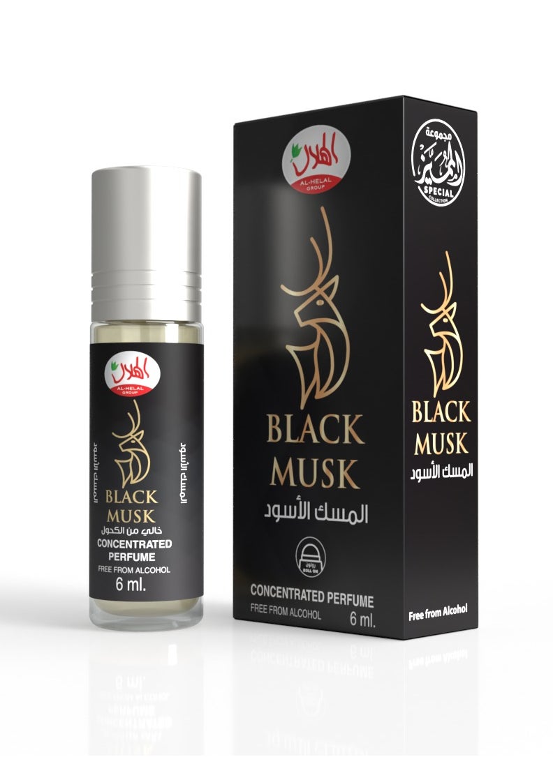 AL-HELAL - Black Musk Special Perfumes 6ml*12pcs - Image 1