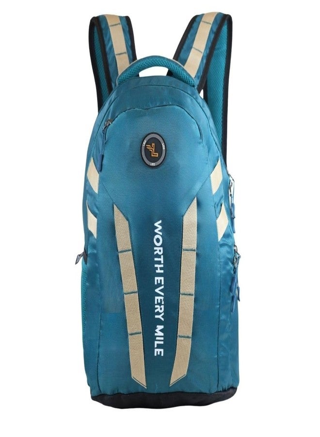 Ligo Armor Lite 16 Inch Laptop Bag | Motorcycle Backpack Bag for Men | Riding Backpack for Men and Women (Sea Green) - Image 1