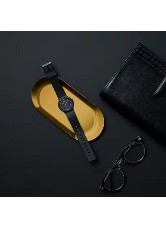 كاسيو Unisex Analog Display Watch With Black Resin Strap - MQ-24-1E