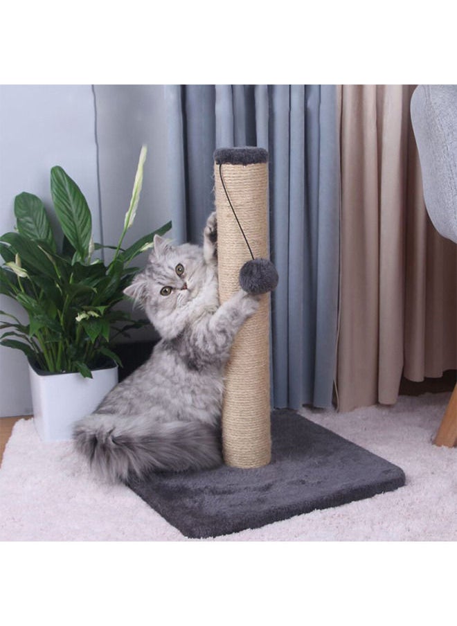 Neostyle Cat Scratching Post For Kittens,Indoor Cat Scratching Post with Natural Sisal Cat Scratching Board and Magic Ball,Indoor Cat Tower Cat House Cat Tree(Magic ball scratching post)  - Image 1