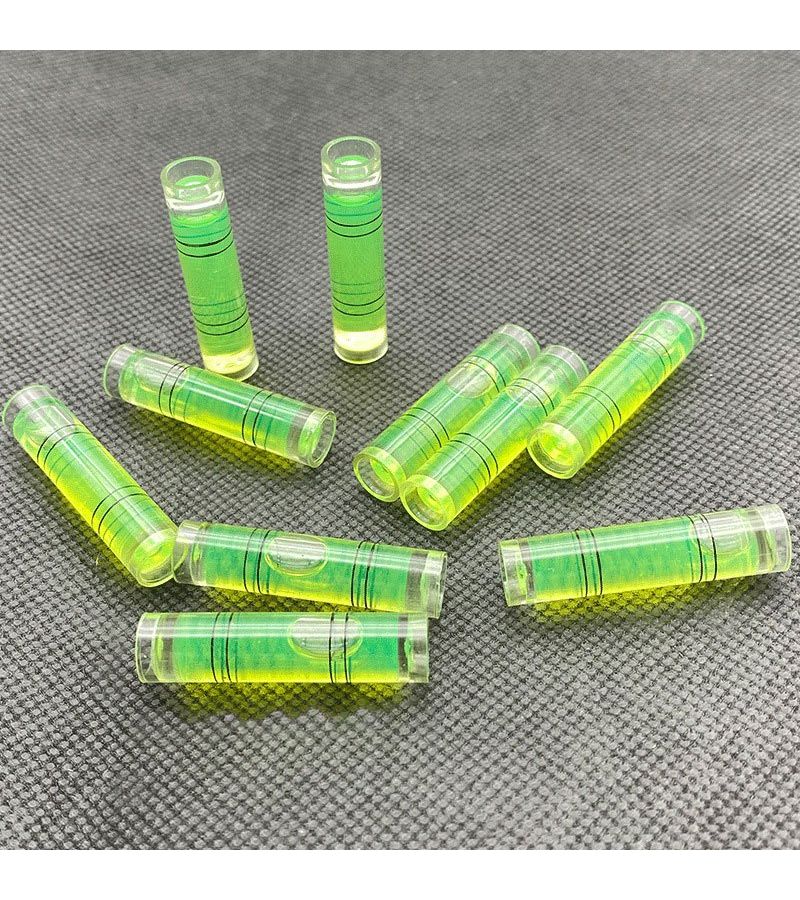 Set Of 20 Mini Cylindrical Levels 35mm For Small Horizontal Bubble Measurements Essential Spirit Tools Construction Layout - Image 2