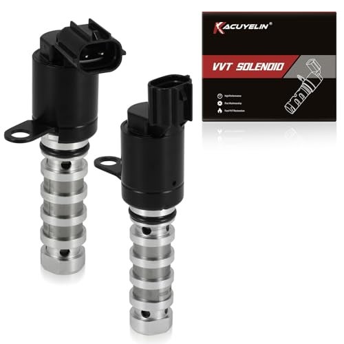 KacuYelin 918025 918036 Engine Variable Valve Timing VVT Solenoid Intake and Exhaust Oil Control Valve Solenoid Compatible with Hyundai Sonata Tucson Santa Fe Kia Forte Optima Sorento Sportage 2PCS - Image 1
