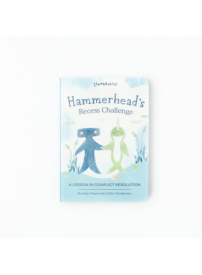 Slumberkins 14" Hammerhead Kin & 2 Board Books Complete Set Bundle | Promotes Conflict Resolution, Social Skills & Responsibility | Social Emotional Development (Hammerhead Kin Plush + 2 Board Books) - Image 5
