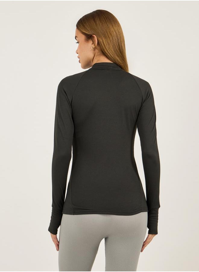 Styli Collar Dual Reflective Detail Jacket  - Image 5