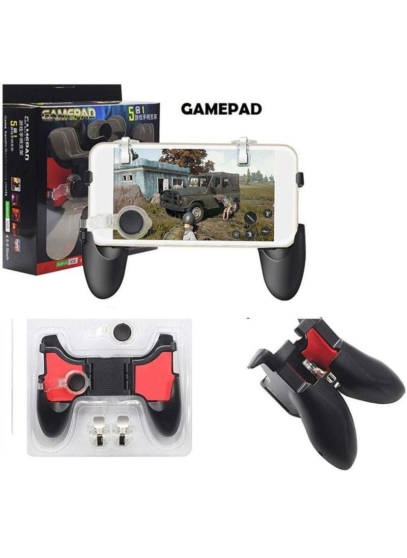 Generic - Joystick 5 In 1 Pubg Mobile Gaming Controller For All Mobile - Image 1